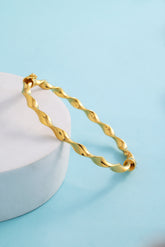 SILVER PLAIN BRACELET (59-505)