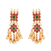 ORAFO JEWELS 92.5 STERLING SILVER JHUMKA EARRINGS (5-6473)