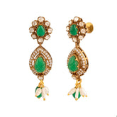 ORAFO JEWELS VICTORIAN 92.5 SILVER PRECIOUS EARRINGS (5-7055)