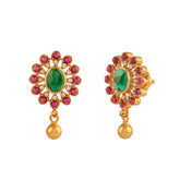 ORAFO JEWELS 92.5 SILVER PRECIOUS EARRINGS FOR GIRLS (5-6996)