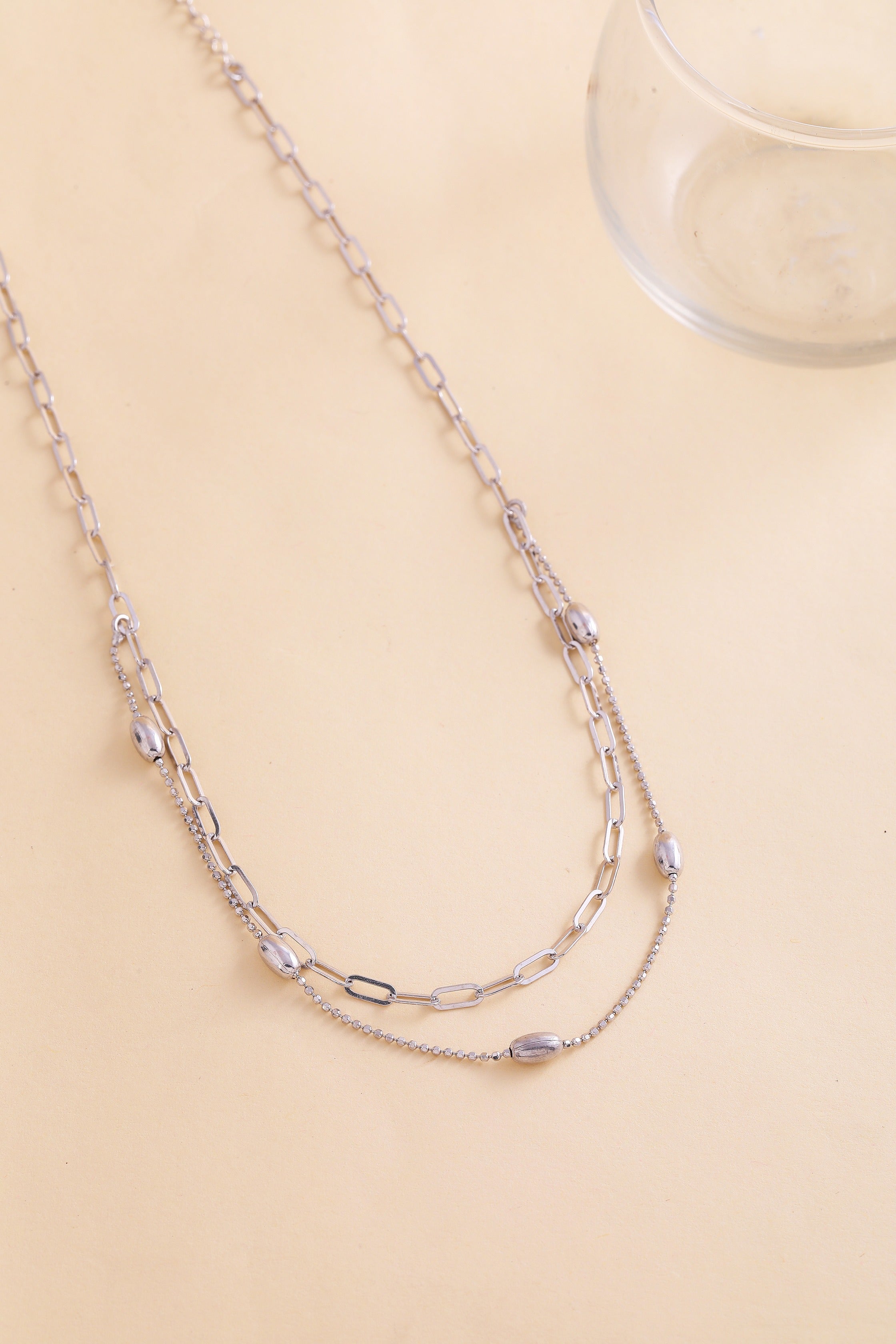 SILVER PLAIN CHAIN (11-5810)