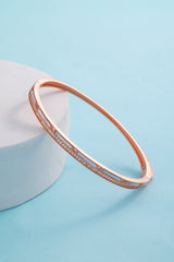 SILVER PLAIN BRACELET (13-1127)