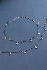 SILVER LADIES ANKLETS (20-608)