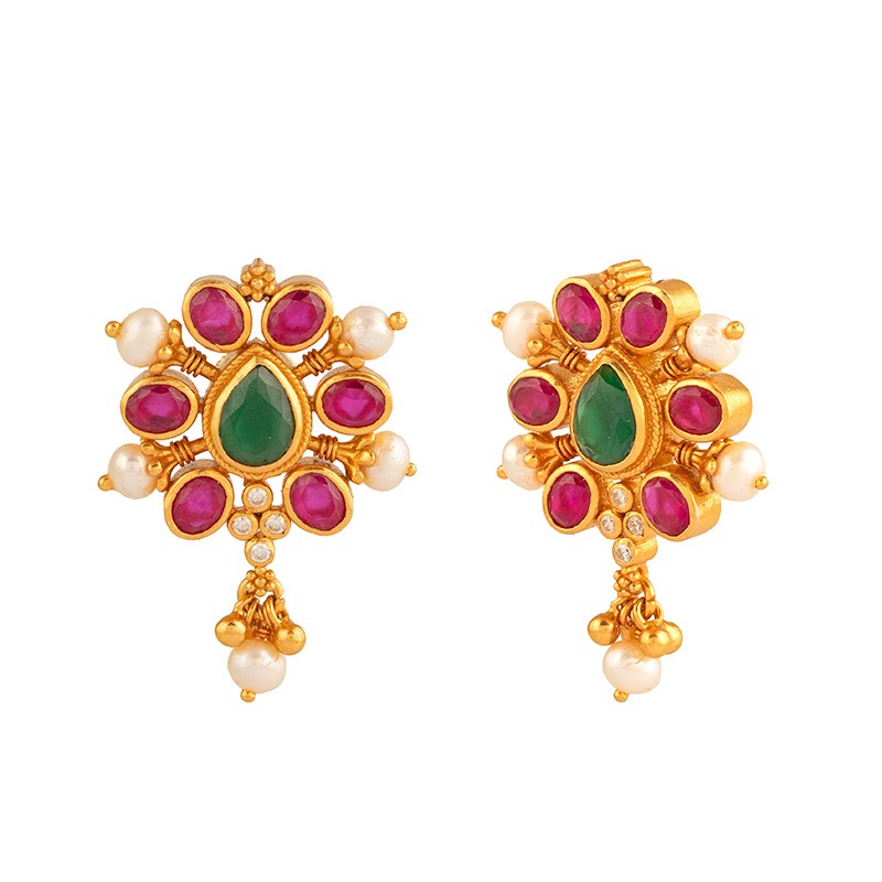 PRECIOUS EAR RINGS (5-7219)